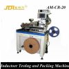 automatic inductor testing and packaging machine tape and reel